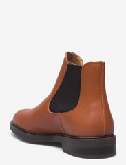 Selected Homme - SLHBLAKE LEATHER CHELSEA BOOT NOOS - birthday gifts - cognac - 2