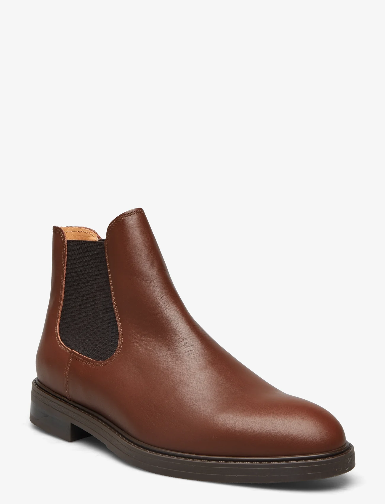 Selected Homme - SLHBLAKE LEATHER CHELSEA BOOT NOOS - syntymäpäivälahjat - demitasse - 0