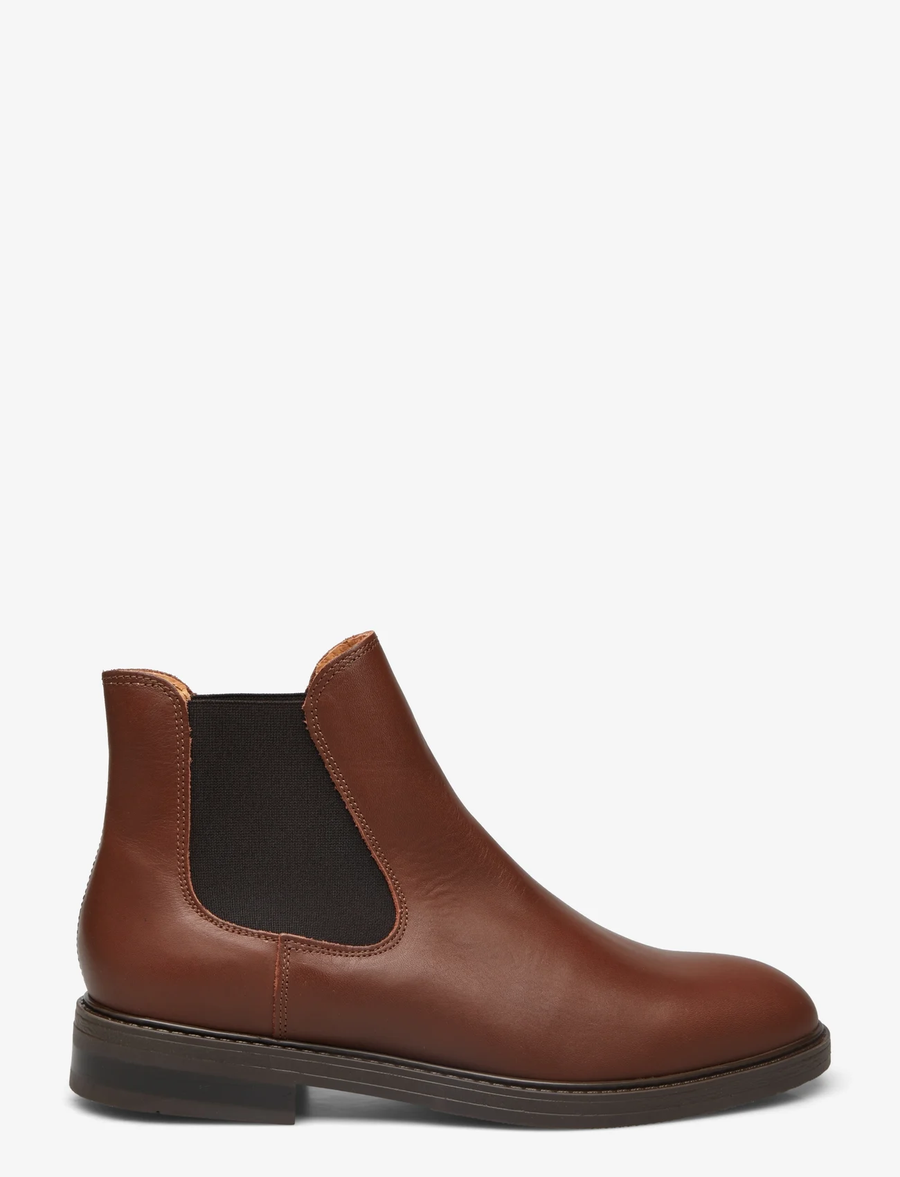 Selected Homme - SLHBLAKE LEATHER CHELSEA BOOT NOOS - birthday gifts - demitasse - 1