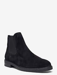 Selected Homme - SLHBLAKE SUEDE CHELSEA BOOT NOOS - birthday gifts - black - 0