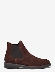 Selected Homme - SLHBLAKE SUEDE CHELSEA BOOT NOOS - birthday gifts - chocolate brown - 1
