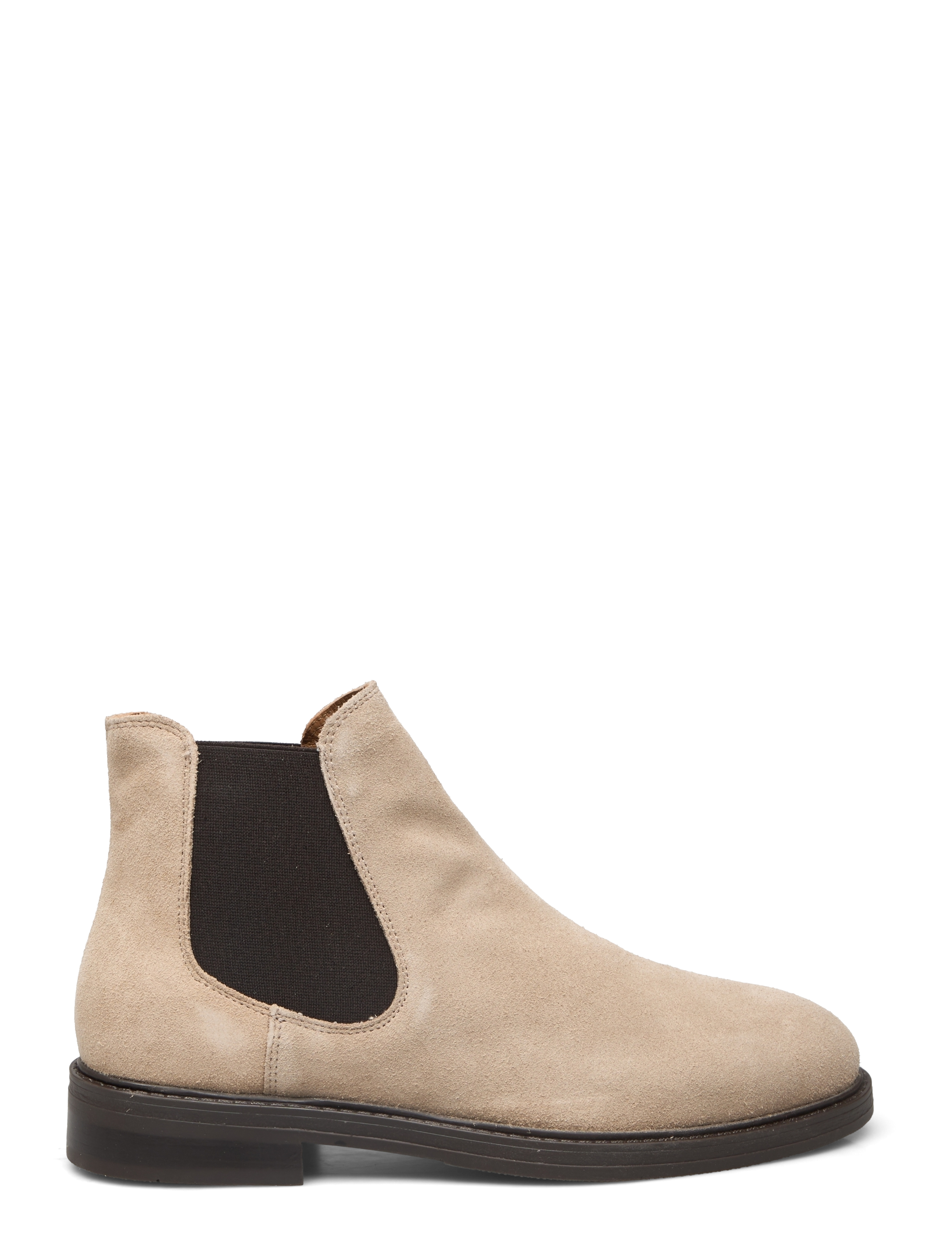 Selected Homme - SLHBLAKE SUEDE CHELSEA BOOT - incense - 1