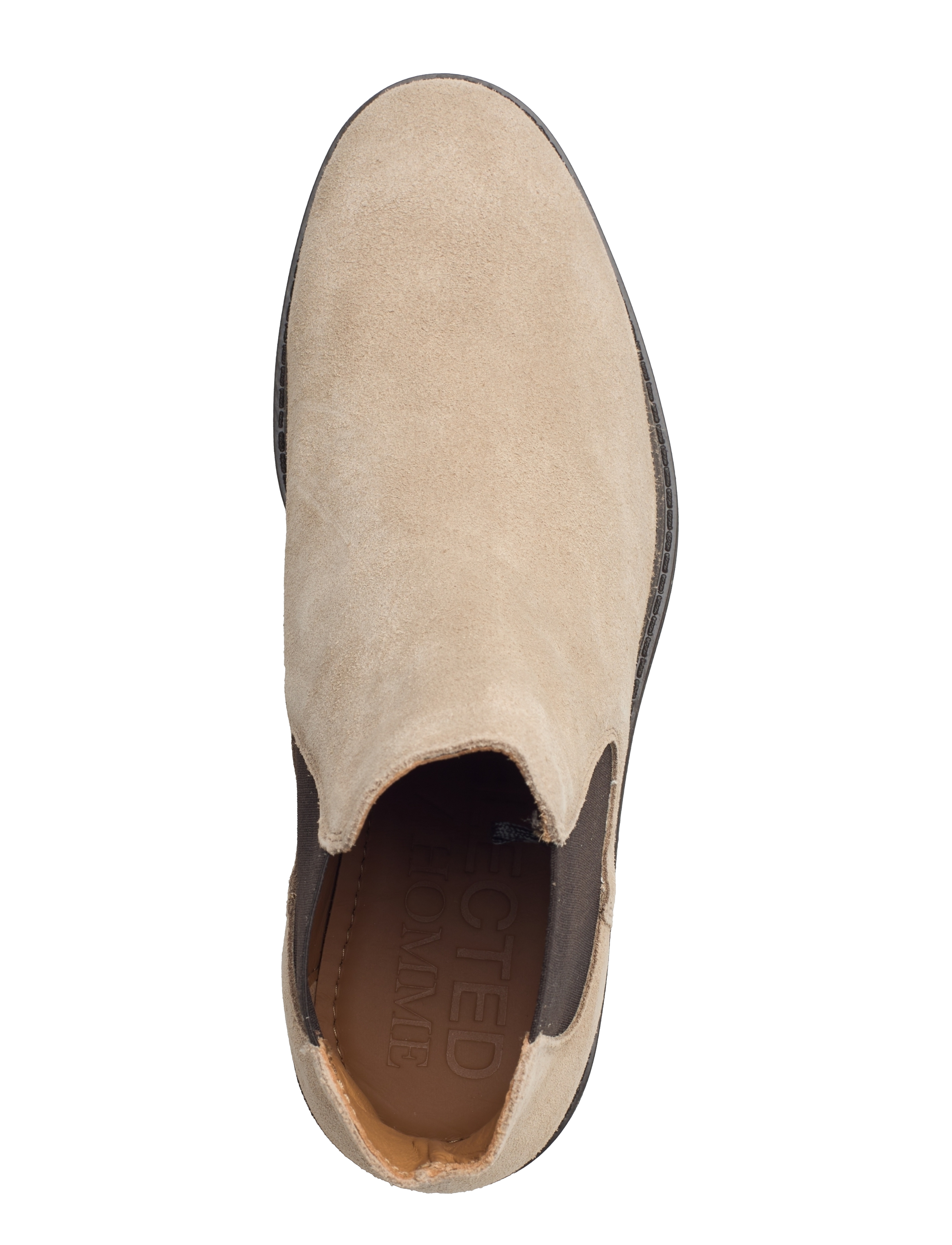Selected Homme - SLHBLAKE SUEDE CHELSEA BOOT - incense - 3