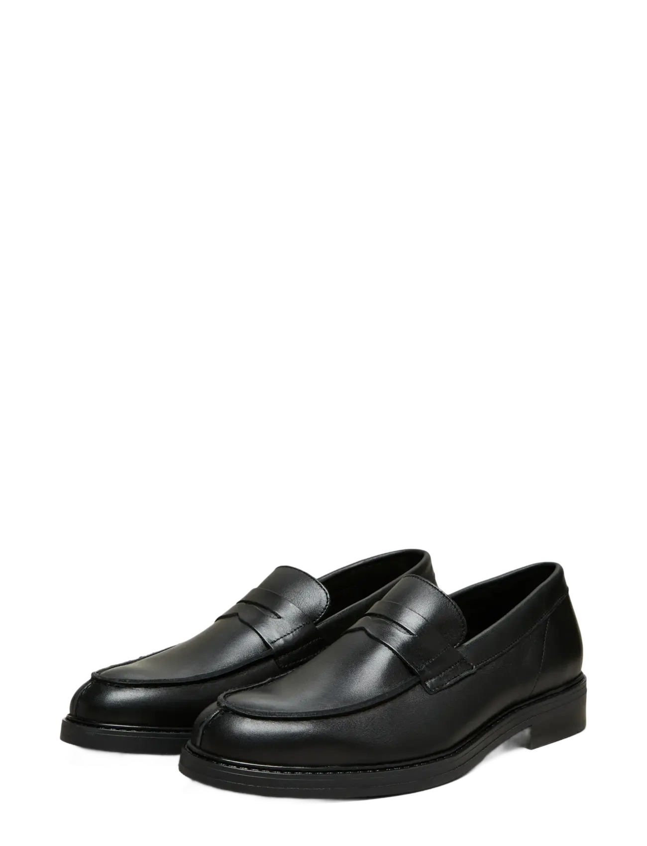 Selected - SLMBLAKE LEATHER PENNY LOAFER - nach anlass kaufen - black - 2