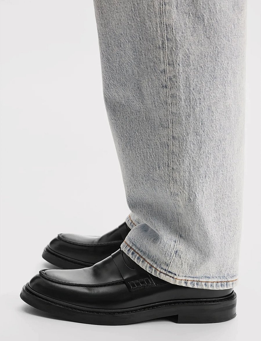 Selected - SLMBLAKE LEATHER PENNY LOAFER - nach anlass kaufen - black - 0
