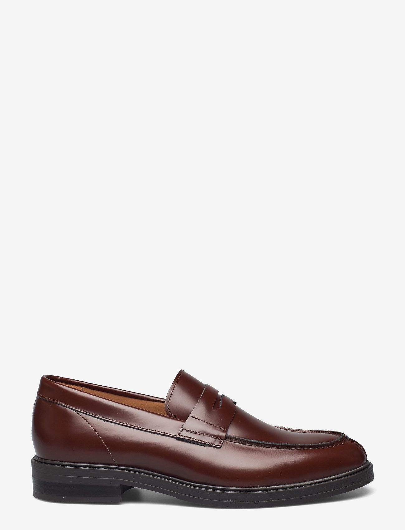 Selected - SLMBLAKE LEATHER PENNY LOAFER - shop by occasion - cognac - 2