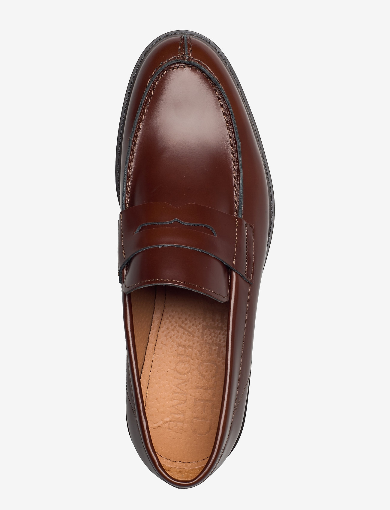 Selected - SLMBLAKE LEATHER PENNY LOAFER - shop by occasion - cognac - 4