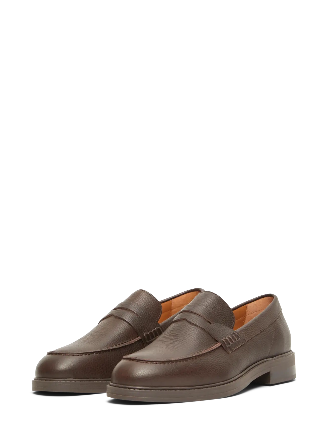 Selected - SLMBLAKE LEATHER PENNY LOAFER - nach anlass kaufen - demitasse - 2