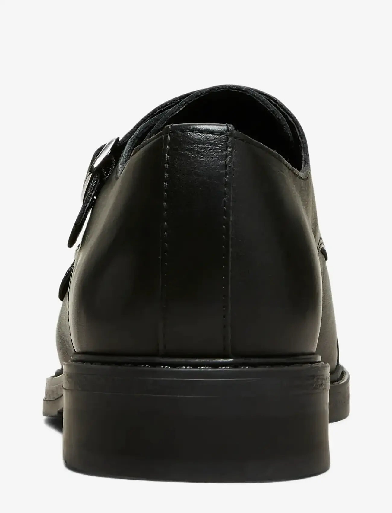 Selected - SLMBLAKE LEATHER MONK SHOE - monks - black - 2