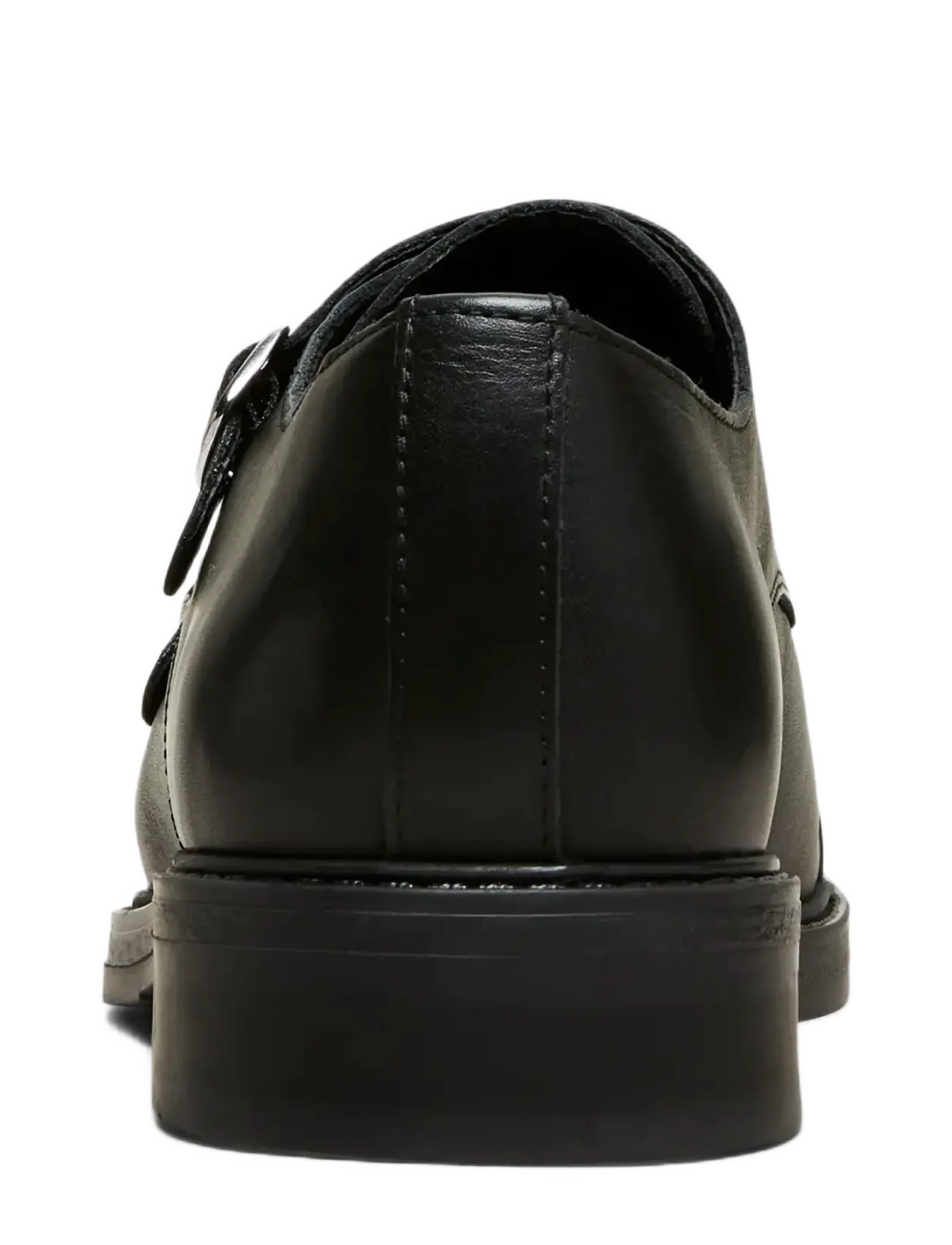 Selected - SLMBLAKE LEATHER MONK SHOE - monks - black - 2