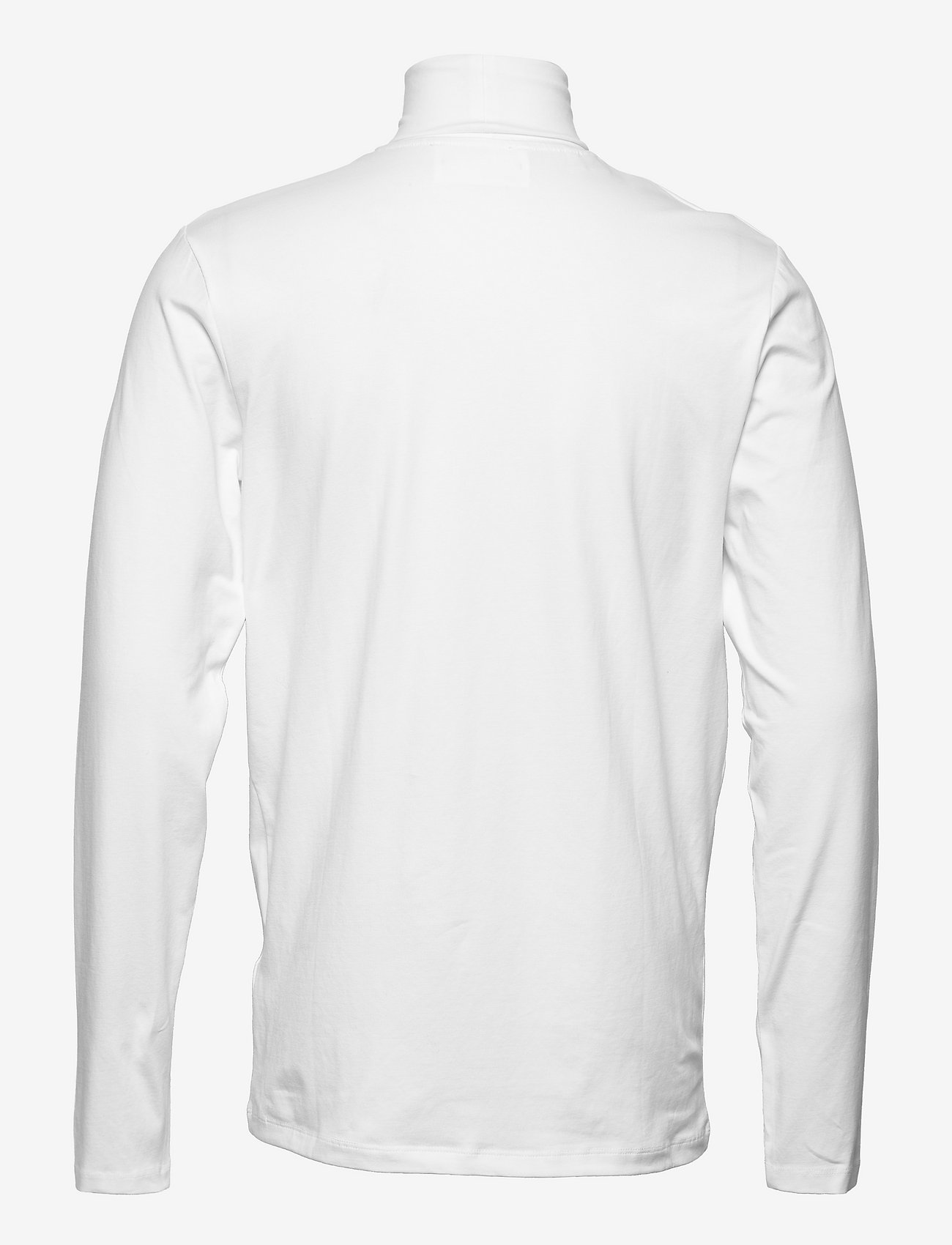 Selected Homme - SLHRORY LS ROLL NECK TEE B - langærmede t-shirts - bright white - 1