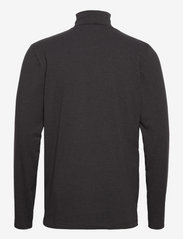 Selected Homme - SLHRORY LS ROLL NECK TEE B - langærmede t-shirts - dark grey melange - 1
