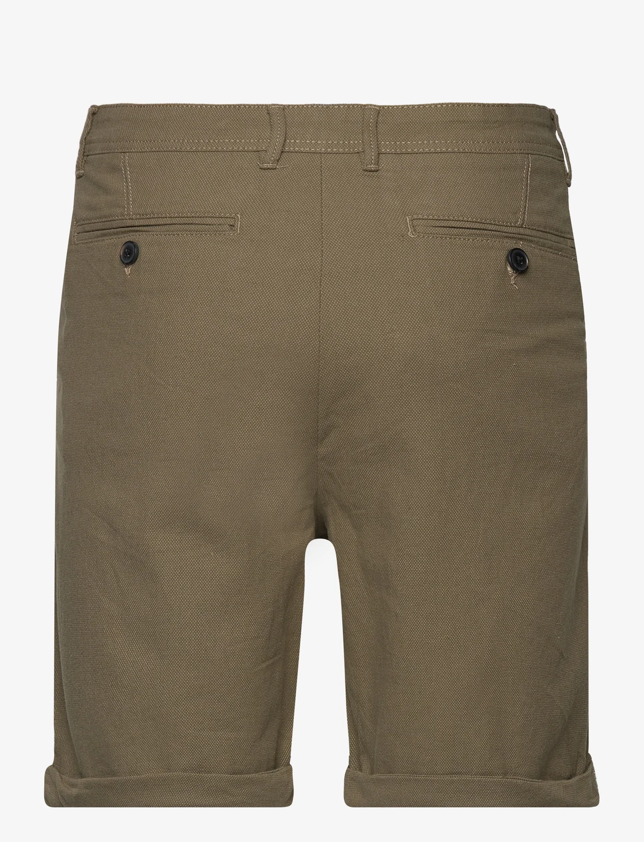 Selected Homme - SLHCOMFORT-LUTON FLEX SHORTS W - chinos shorts - burnt olive - 1