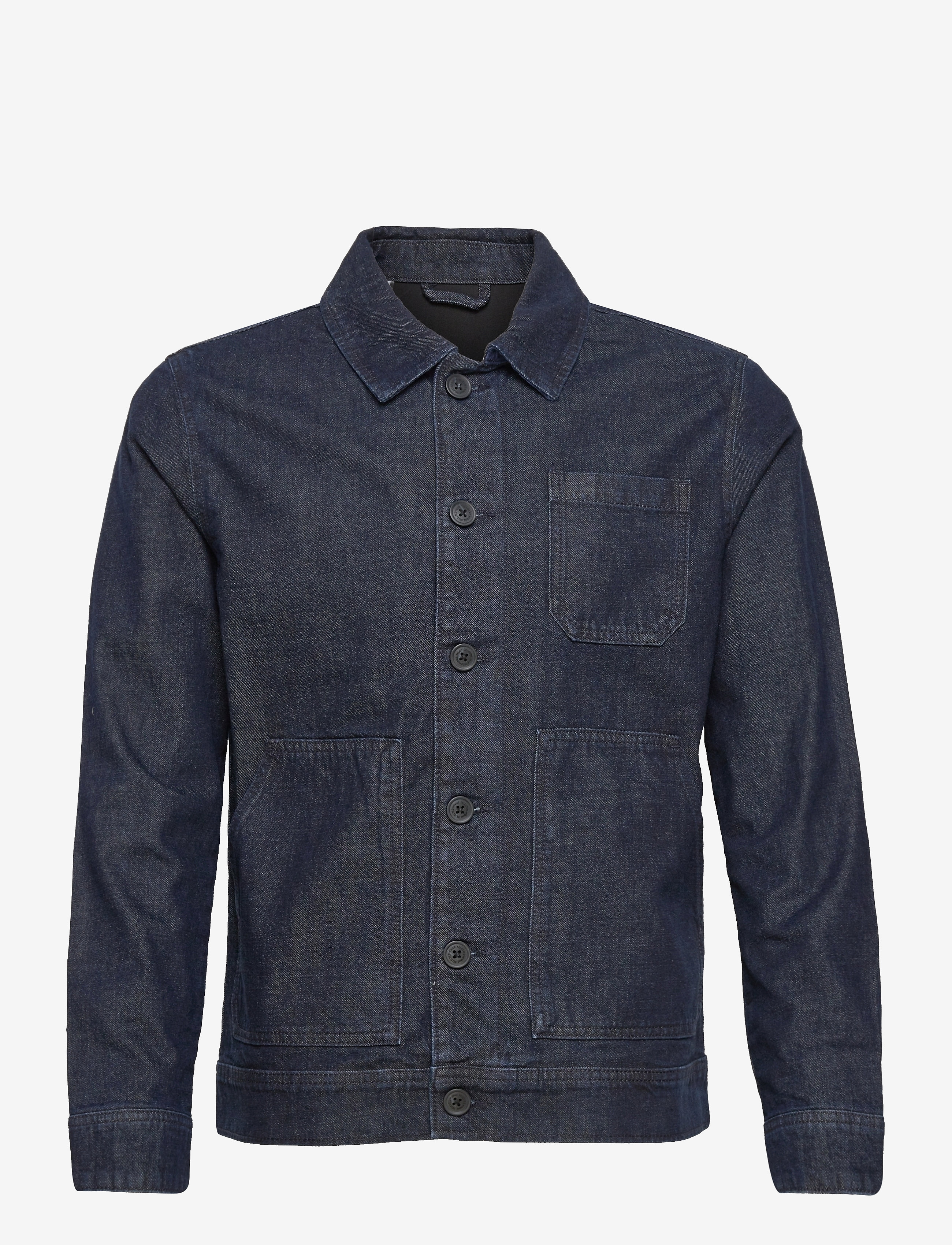 Selected Homme - SLHKYOTO 21801 DARK BLUE DENIM JACKET U - dark blue denim - 0