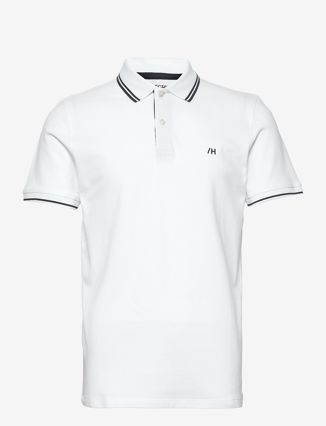 Selected Homme - SLH AZE SPORT SS POLO W - bright white - 0