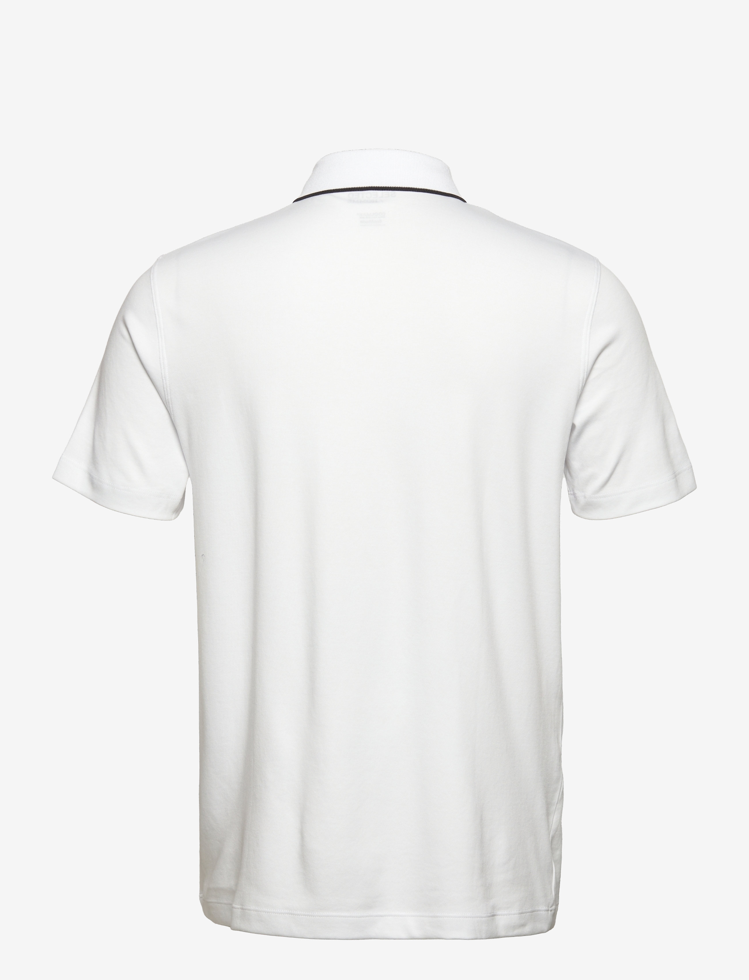 Selected - SLHLEROY SS POLO NOOS - polos à manches courtes - bright white - 2