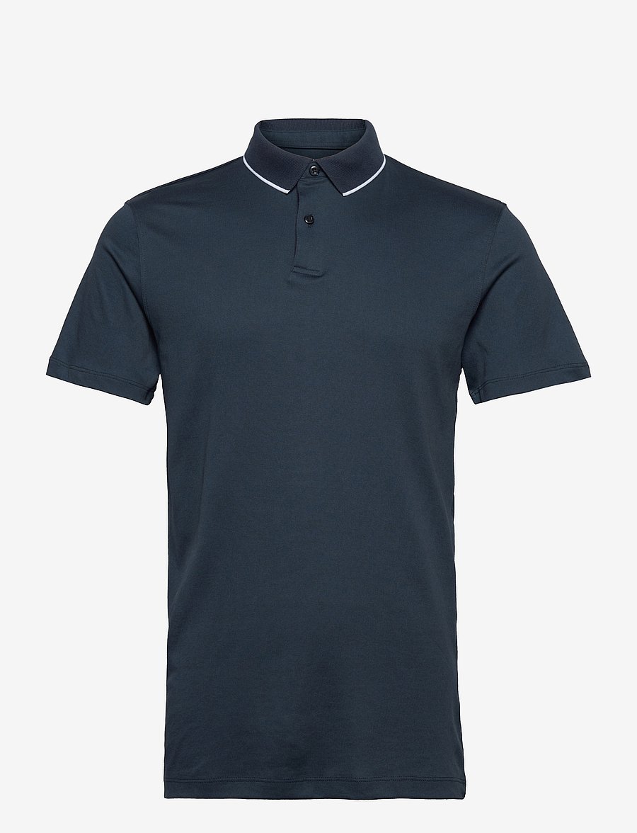 Selected - SLH LEROY COOLMAX SS POLO B - kortærmede poloer - navy blazer - 1