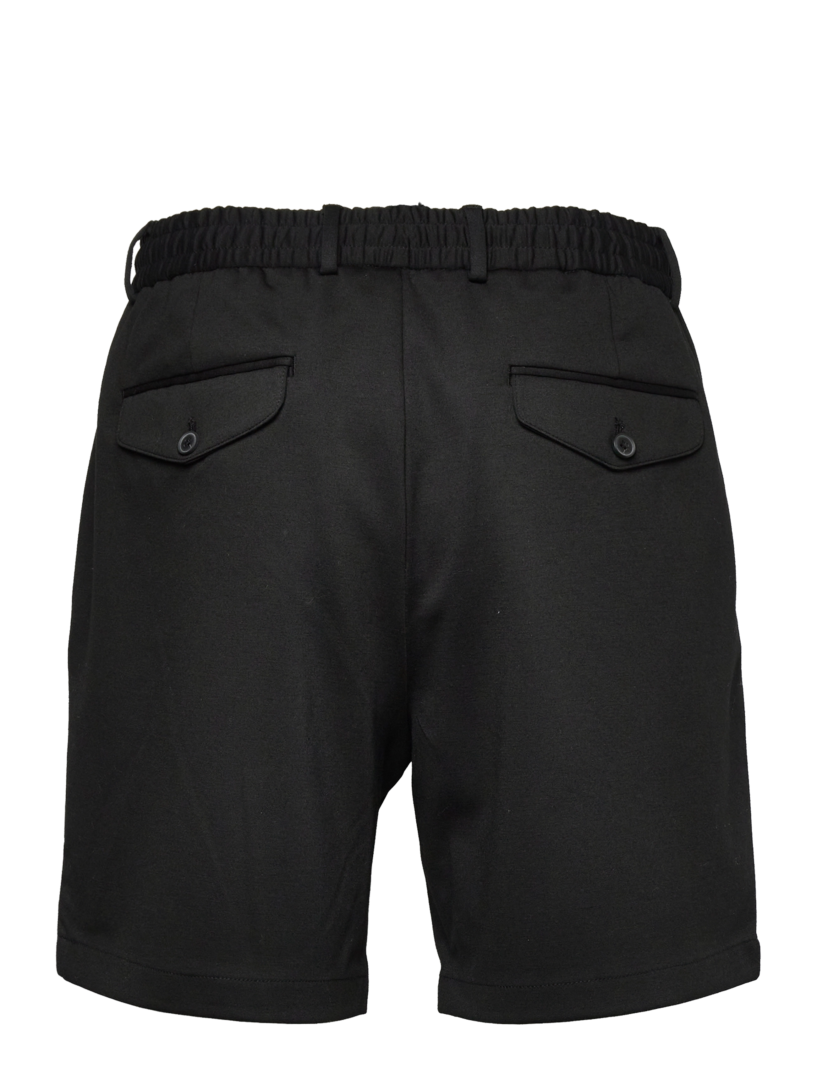 Selected - SLHJAKE FLEX STRING SHORTS B - black - 1