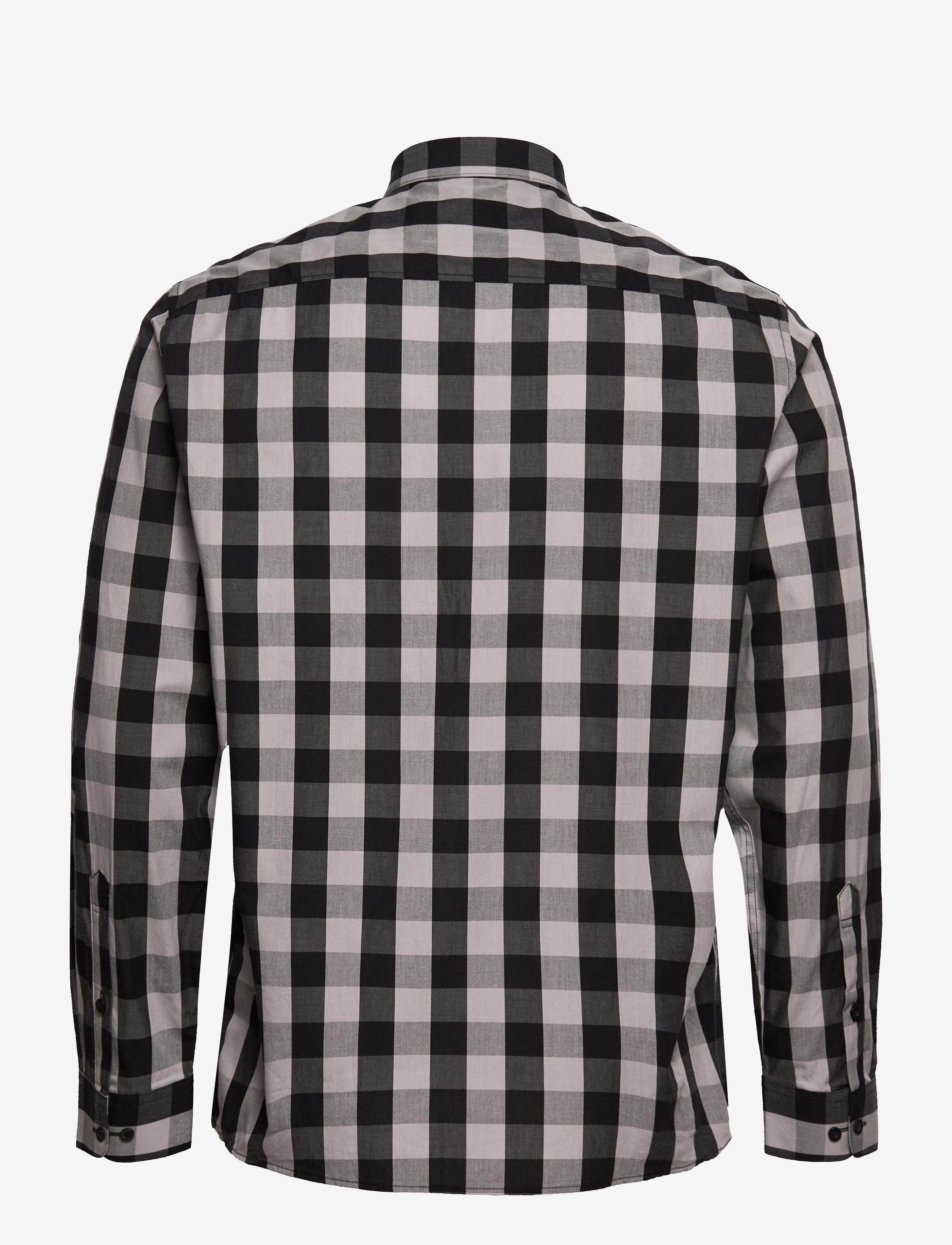 Selected Homme - SLHREGMADRID CHECK SHIRT LS - grey - 1