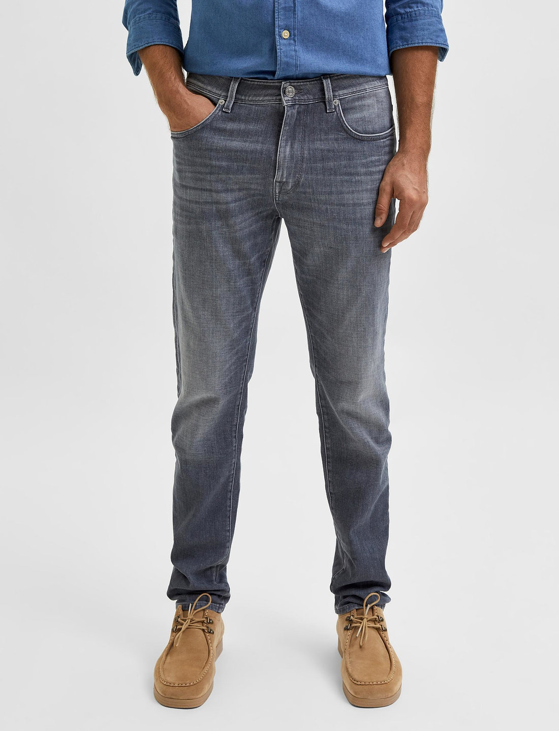 Selected slim leon jeans clearance