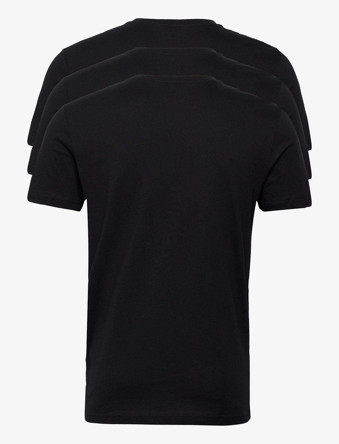 Selected Homme - SLHCORMAC SS O-NECK TEE M 3 PACK - black - 1