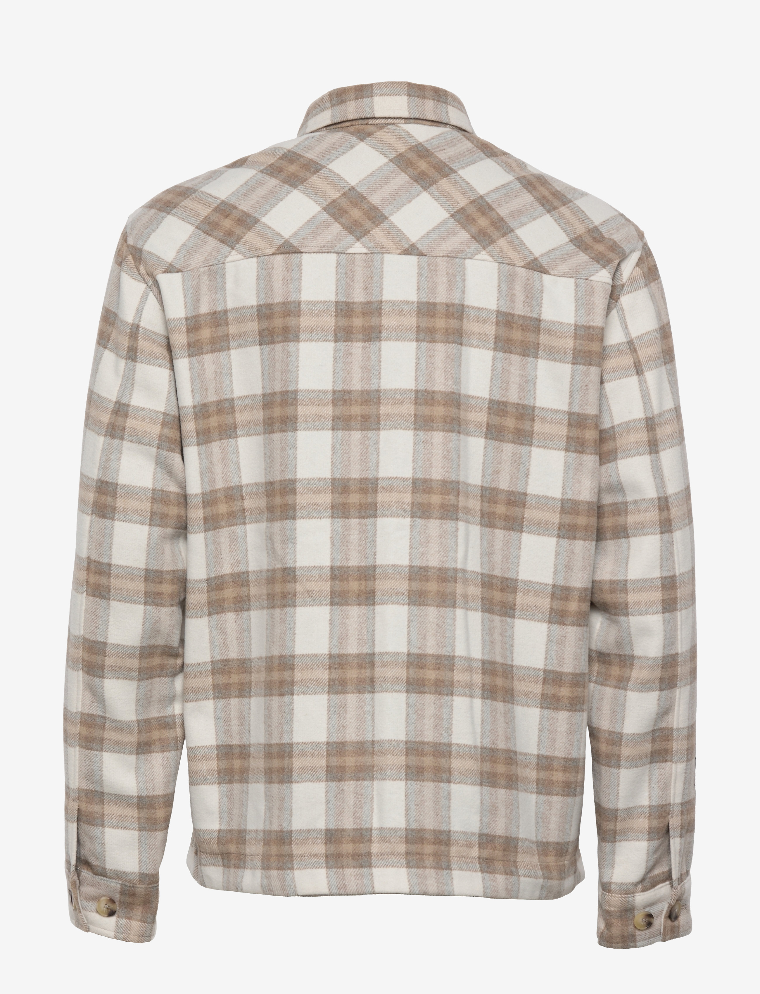 Selected Homme - SLHMARVIN OVERSHIRT JKT - egret - 1