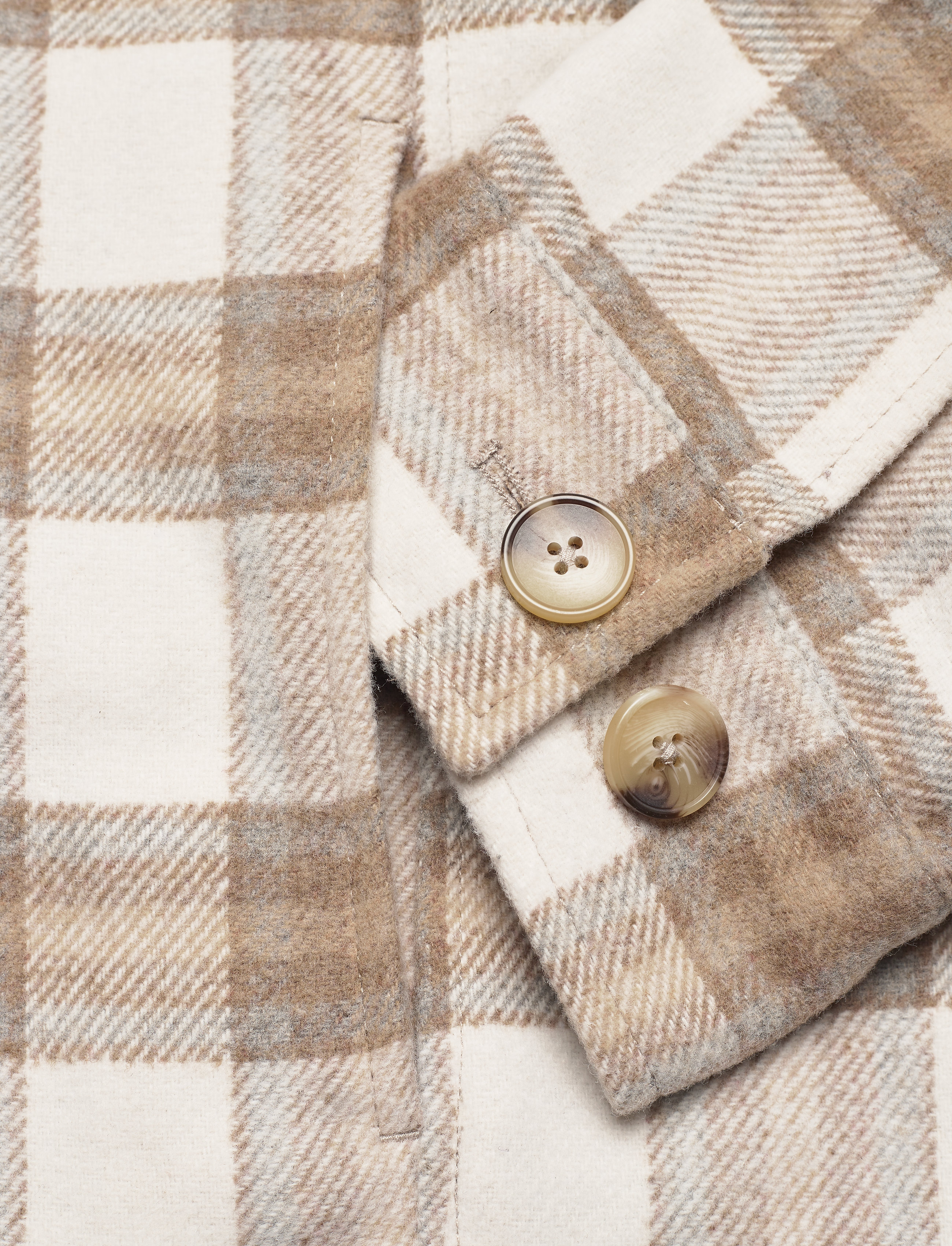 Selected Homme - SLHMARVIN OVERSHIRT JKT - egret - 3