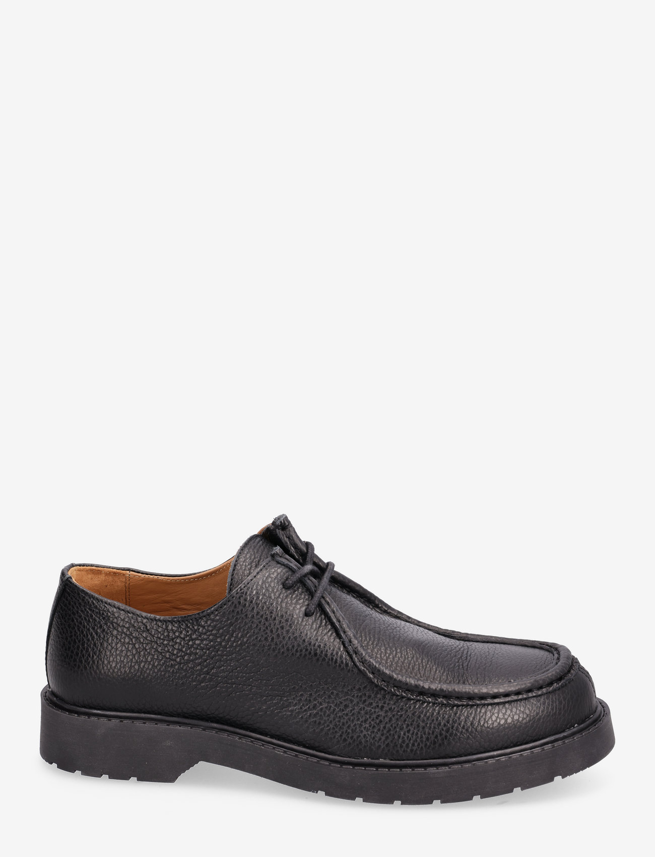Selected Homme - SLHTIM LEATHER MOC-TOE SHOE - laced shoes - black - 1