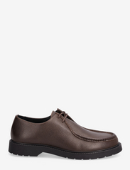 Selected Homme - SLHTIM LEATHER MOC-TOE SHOE - laced shoes - demitasse - 1