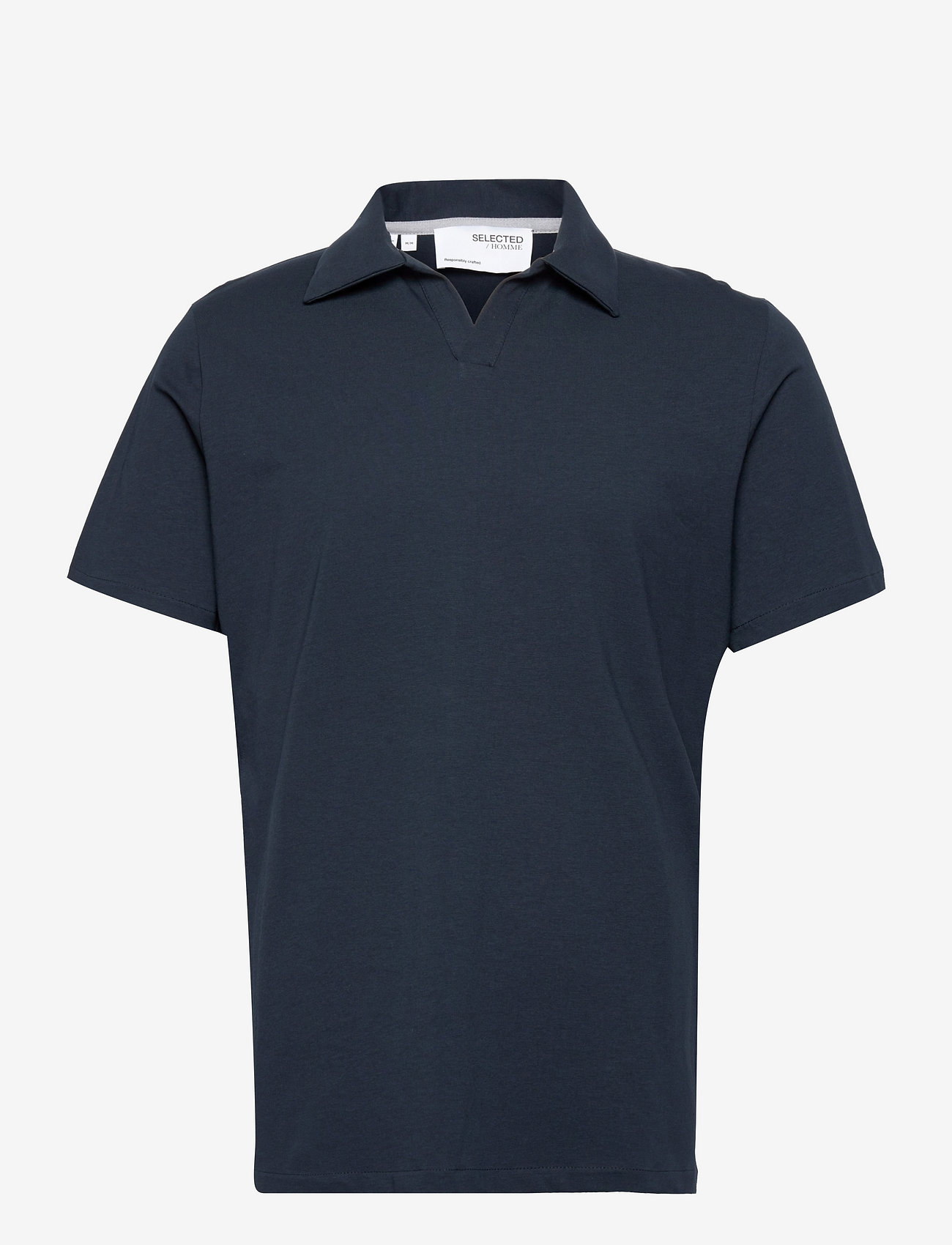 Selected Homme - SLHRINO SS POLO B - sky captain - 0