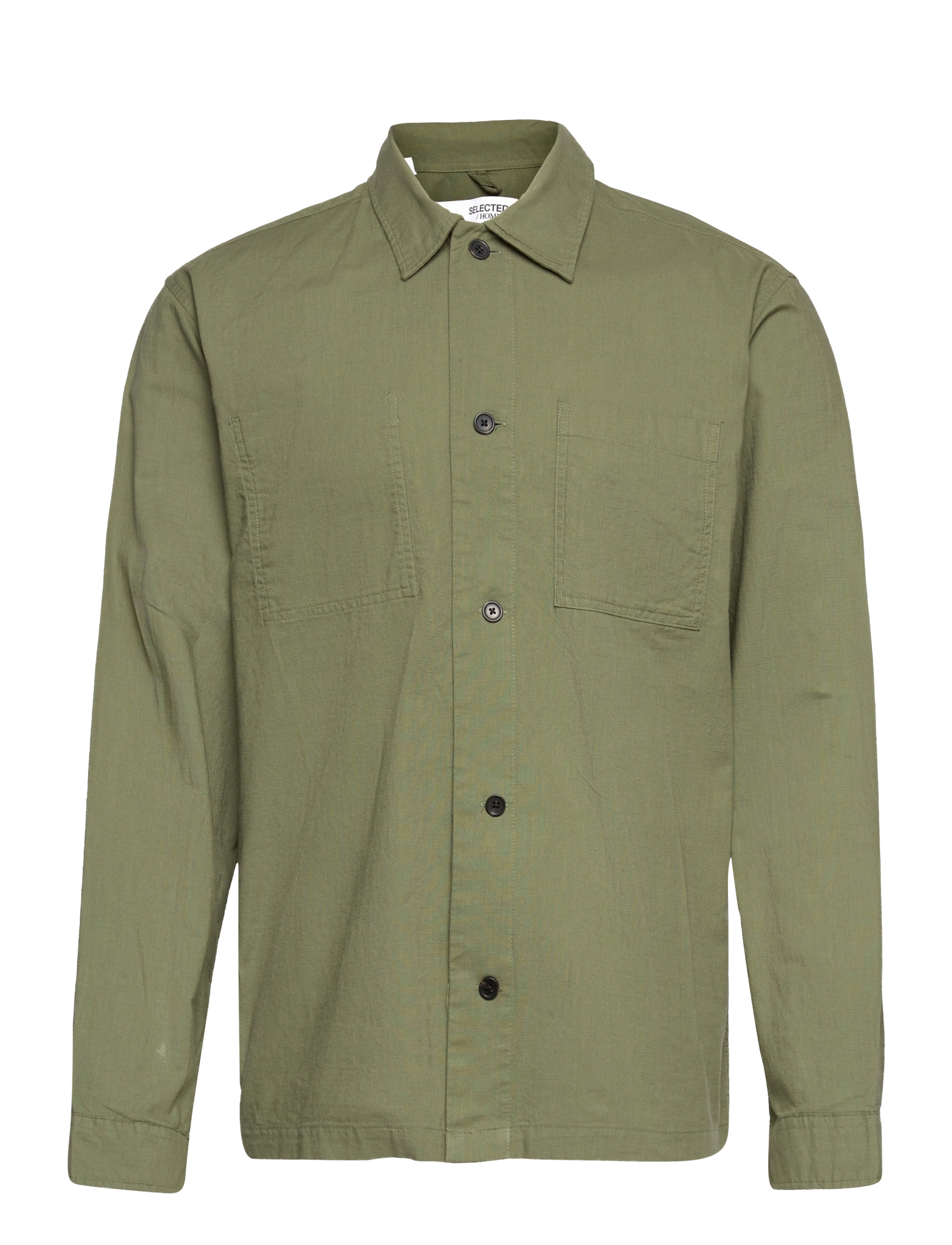 SLHLOOSELUKA OVERSHIRT LS M - OLIVINE