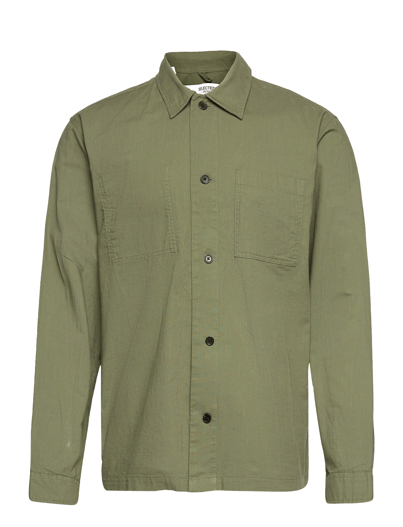 SLHLOOSELUKA OVERSHIRT LS M - OLIVINE