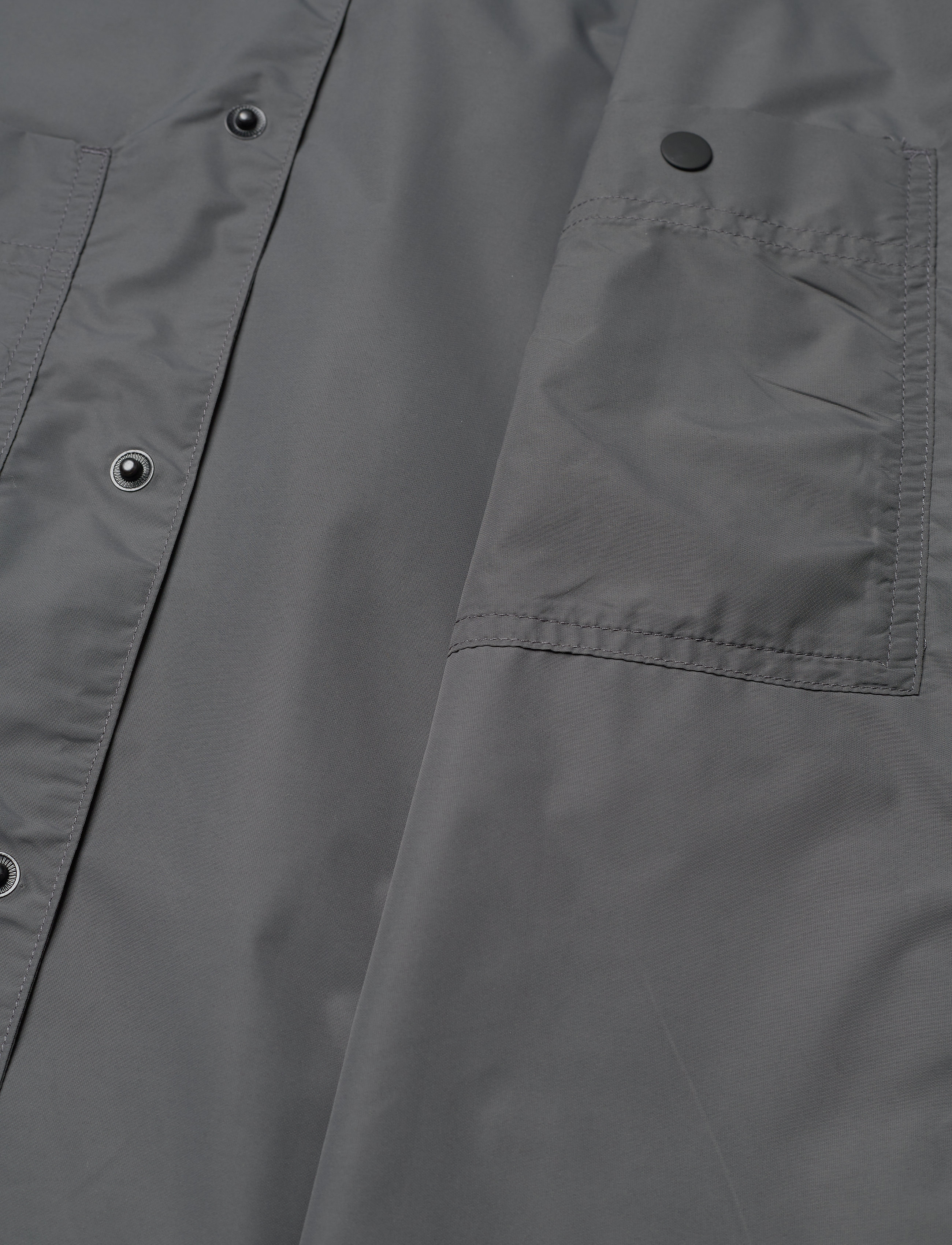 Selected Homme - SLHRELAXKAYLO OVERSHIRT LS G - frost gray - 3