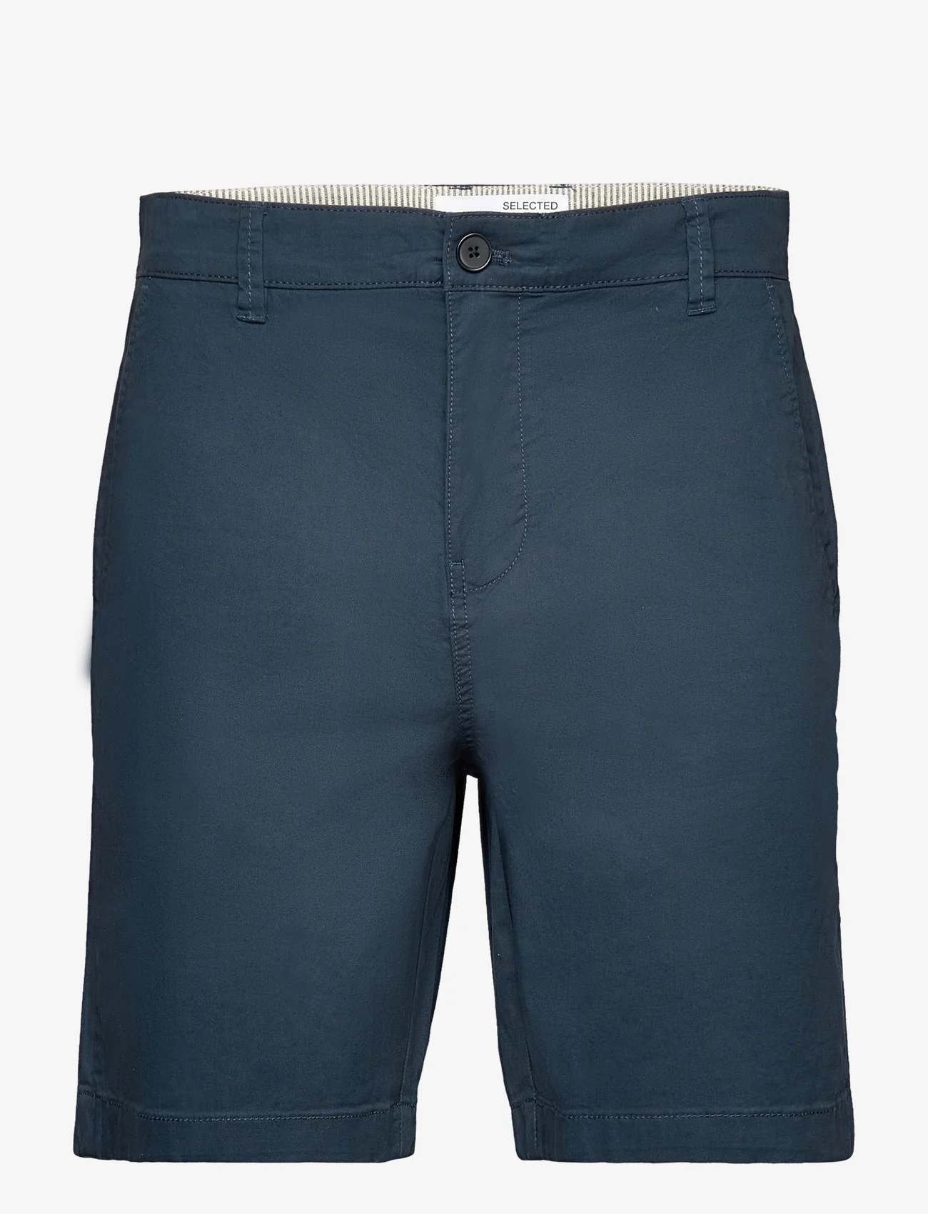 Selected Homme - SLHCOMFORT-HOMME FLEX SHORTS W NOOS - chinos shorts - dark sapphire - 0