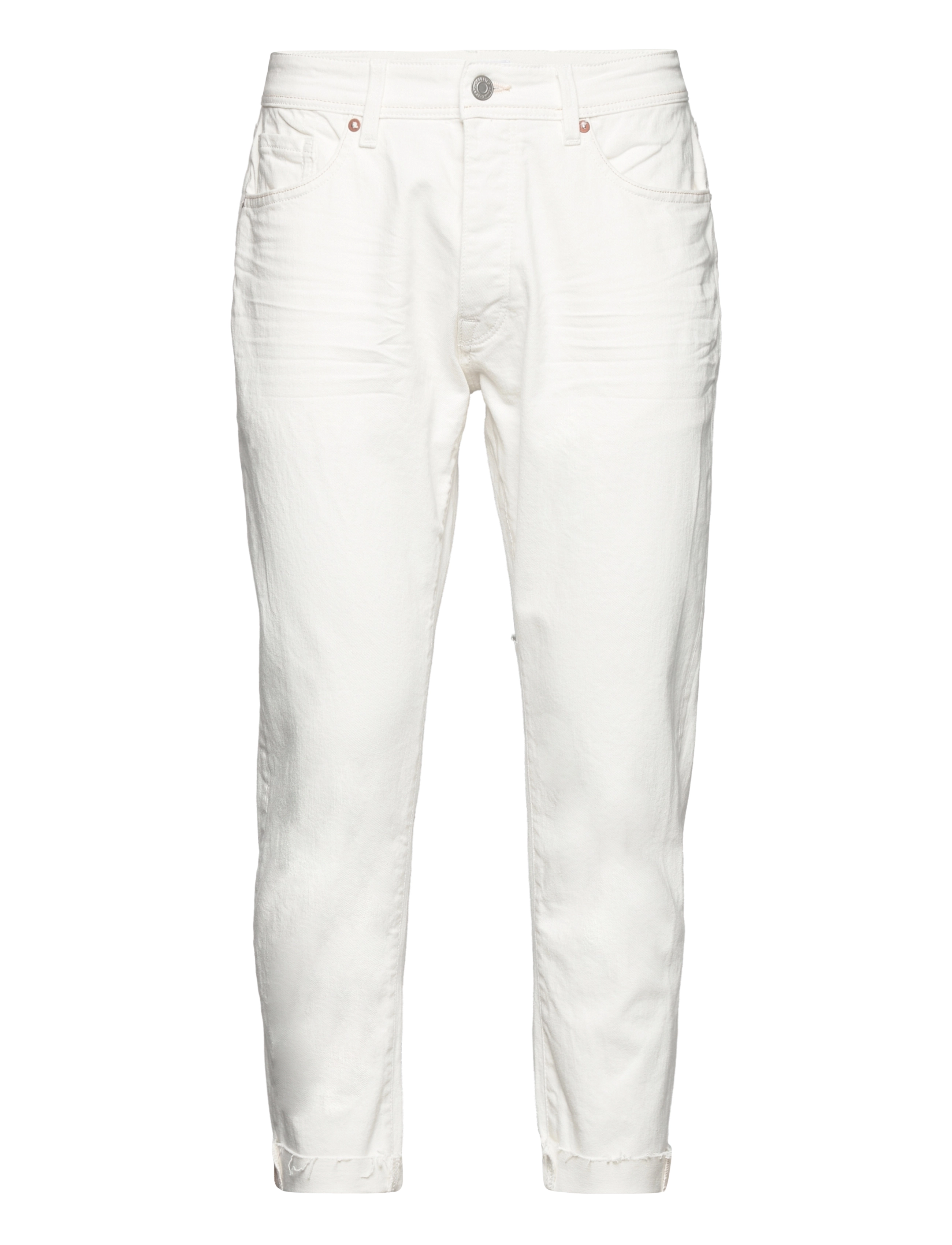 Selected Homme - SLHRELAXCROP-ALDO 22405HITE ST JNS U - white denim - 0
