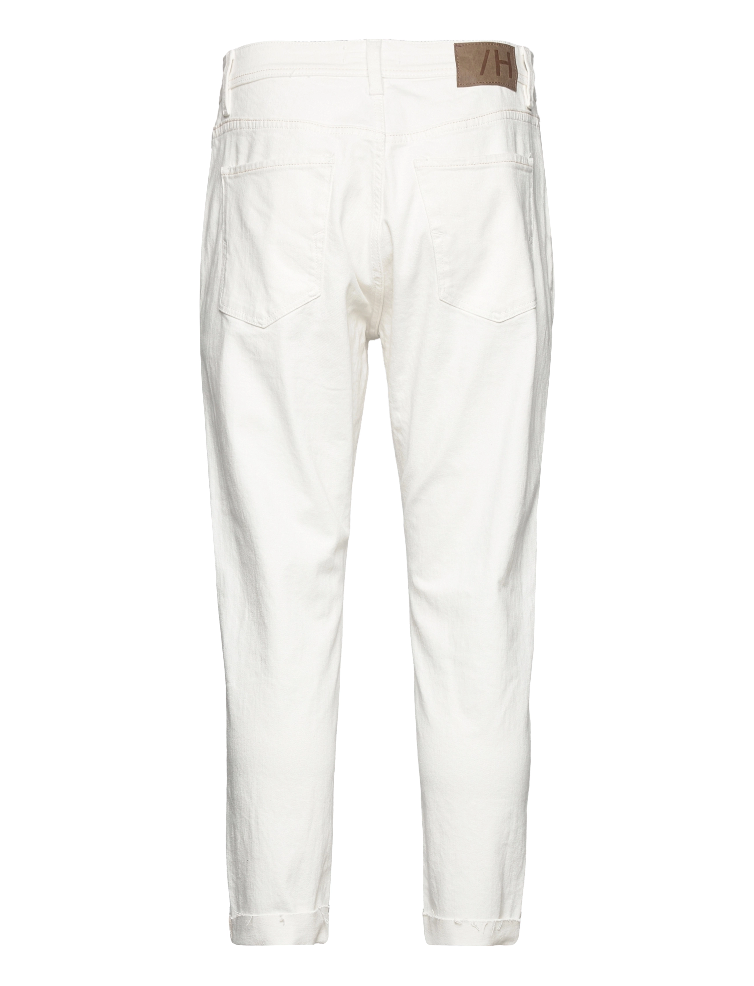 Selected Homme - SLHRELAXCROP-ALDO 22405HITE ST JNS U - white denim - 1