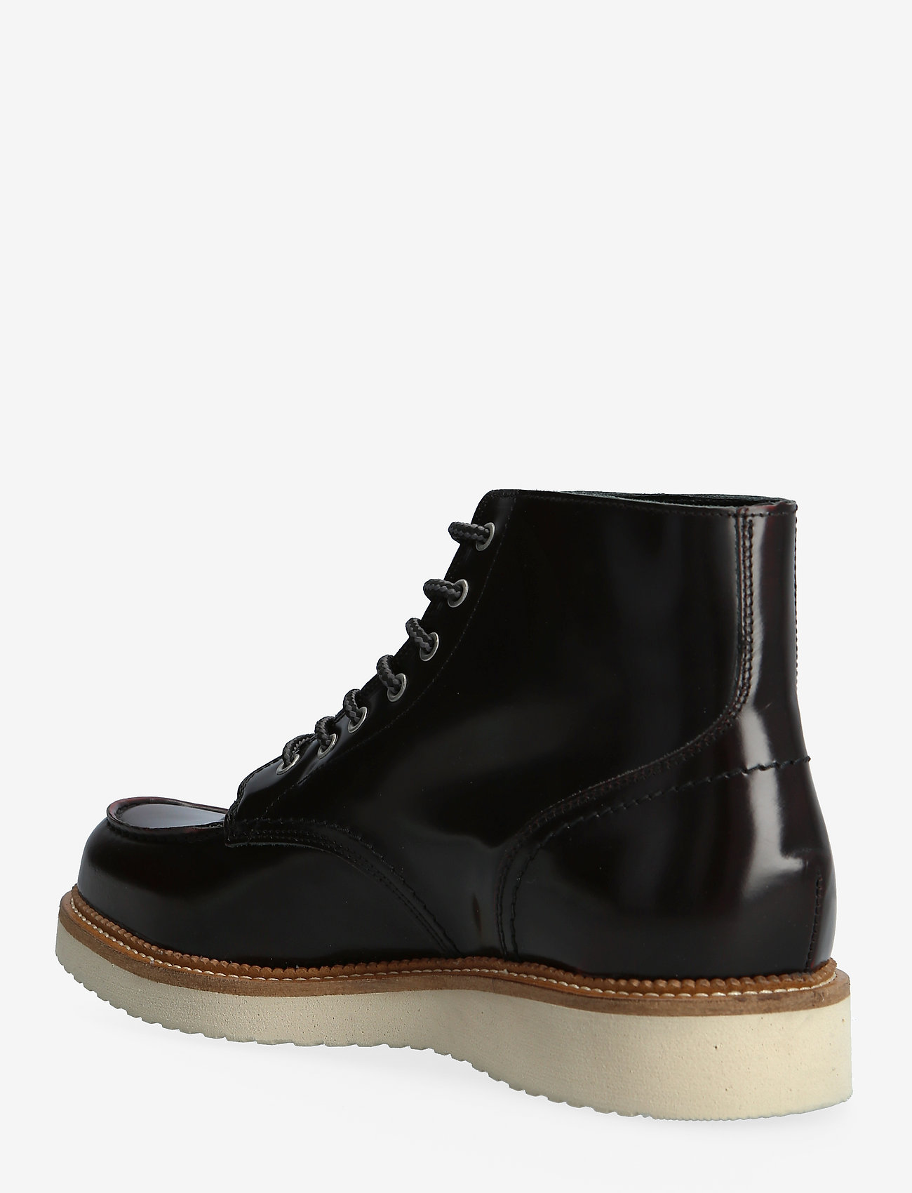 Selected Homme - SLHTEO NEW LEATHER MOC-TOE BOOT WP - burgundy - 2