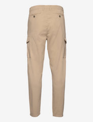 Selected Homme - SLHSLIM-TAPERED WICK PANT W - cargobyxor - chinchilla - 1