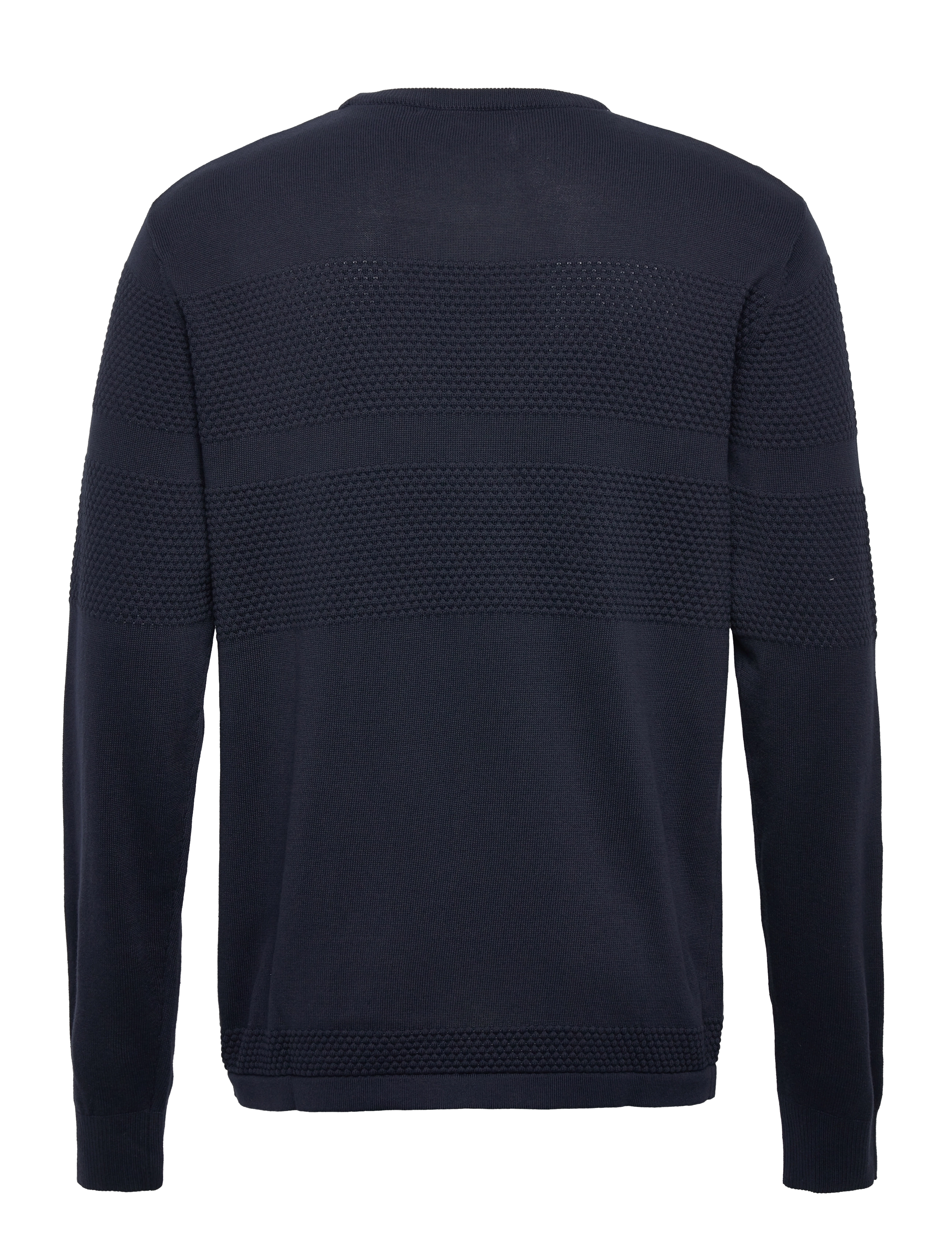 Selected Homme - SLHMAINE LS KNIT CREW NECK W - dark sapphire - 1