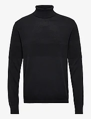 Selected Homme - SLHMAINE LS KNIT ROLL NECK W NOOS - stickade basplagg - black - 0