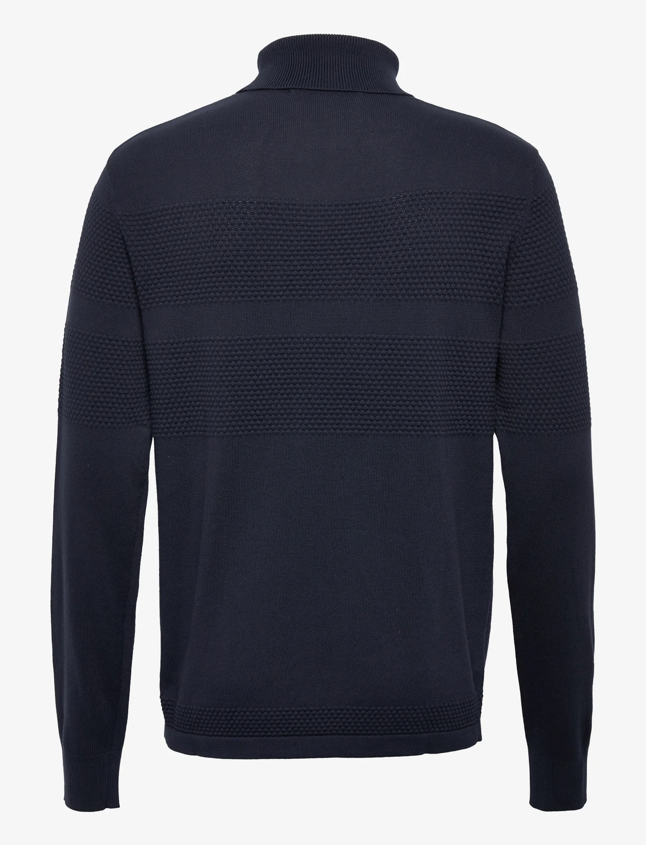 Selected Homme - SLHMAINE LS KNIT ROLL NECK W NOOS - alhaisimmat hinnat - dark sapphire - 1