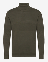 Selected Homme - SLHMAINE LS KNIT ROLL NECK W NOOS - laagste prijzen - forest night - 0