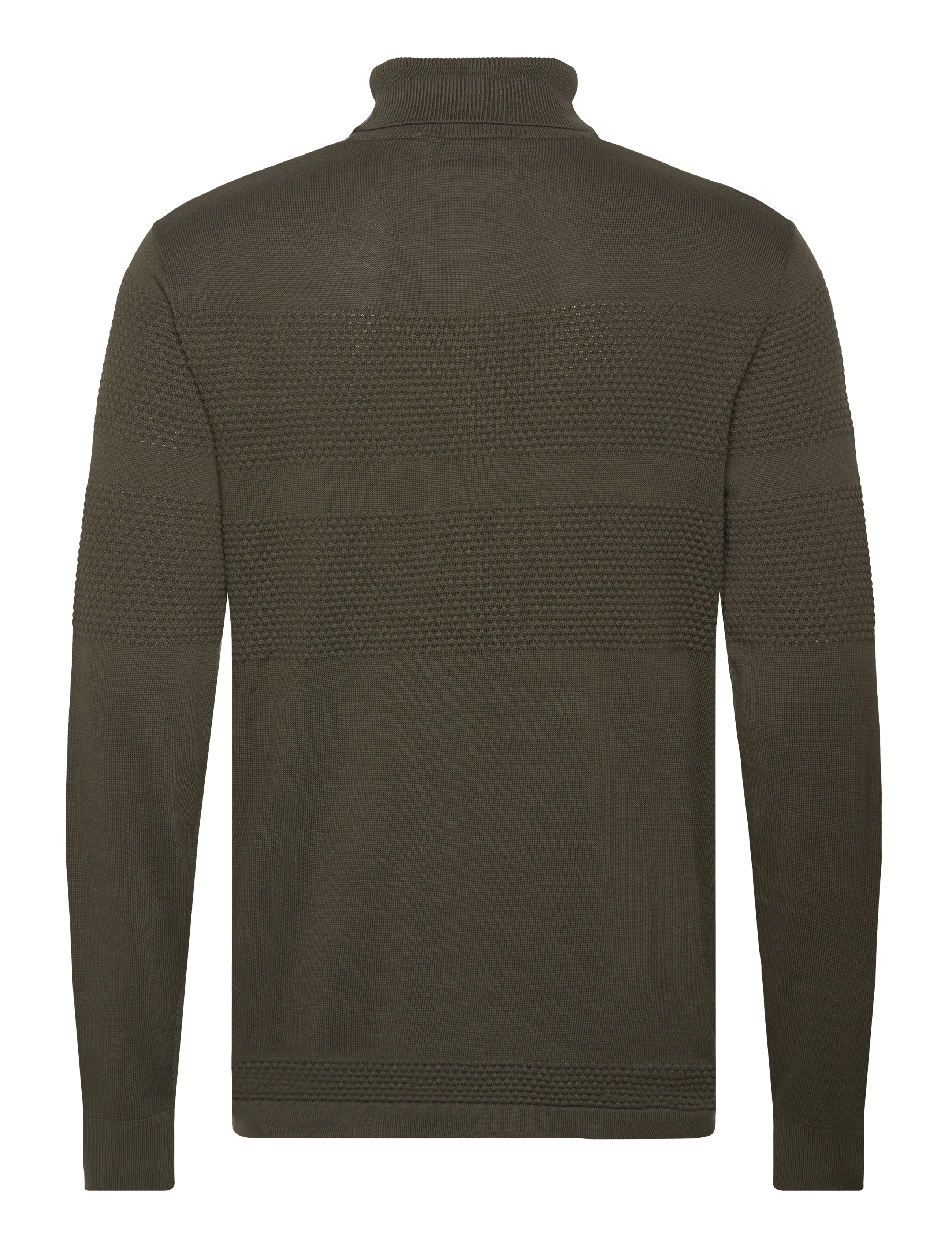Selected - SLHMAINE LS KNIT ROLL NECK W NOOS - polokrage - forest night - 2