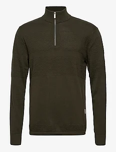 SLHMAINE LS KNIT HALF ZIP  W, Selected Homme