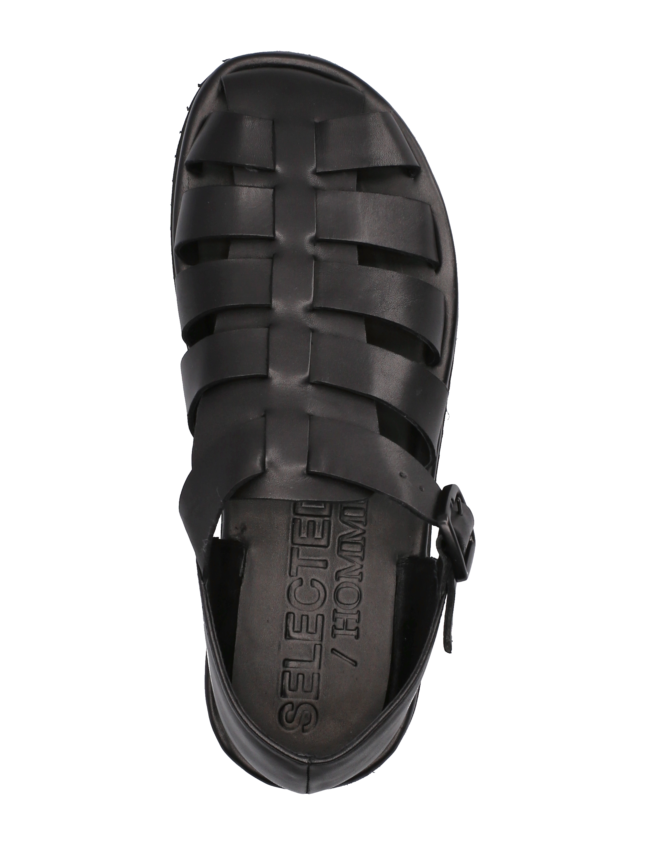 Selected Homme - SLHBOB LEATHER FISHERMAN SHOE B - black - 3