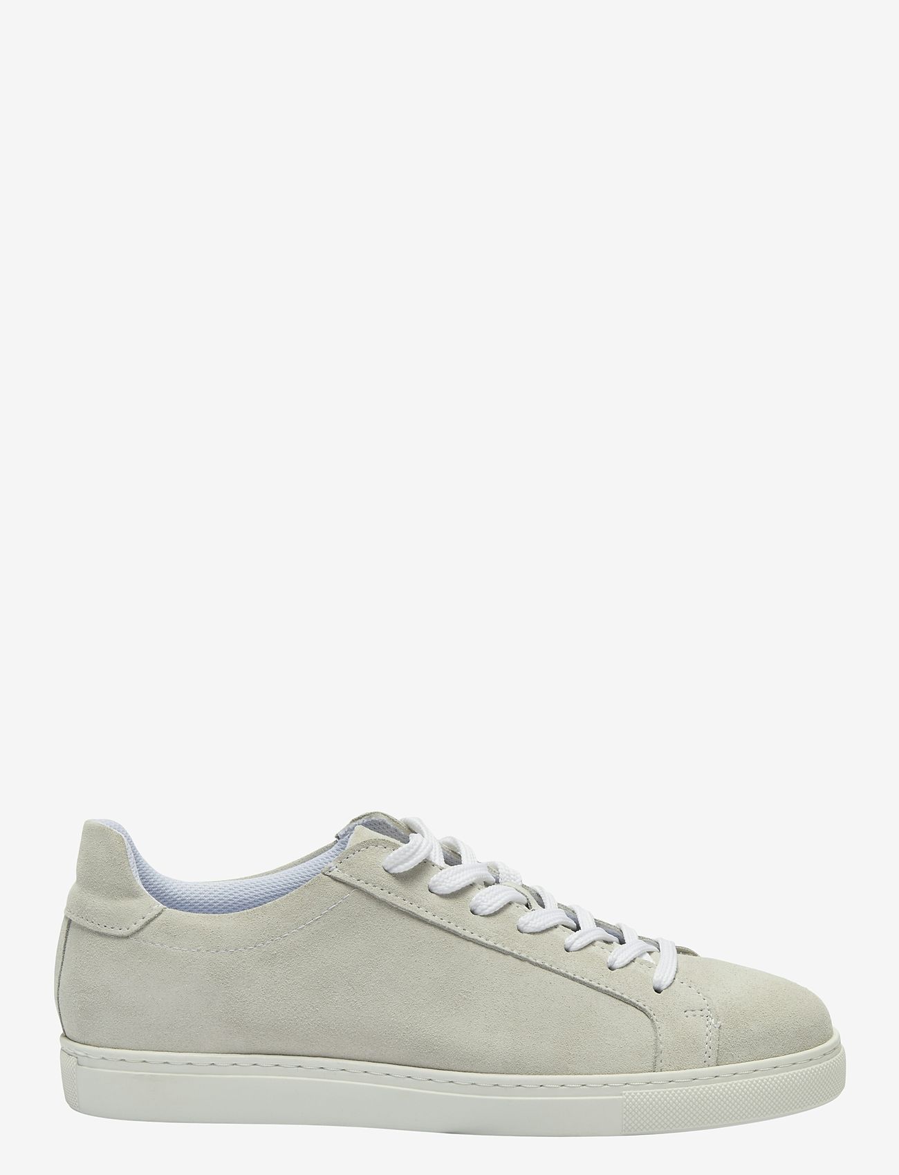 Selected - SLHEVAN SUEDE SNEAKER - kõrge säärega tossud - white - 0