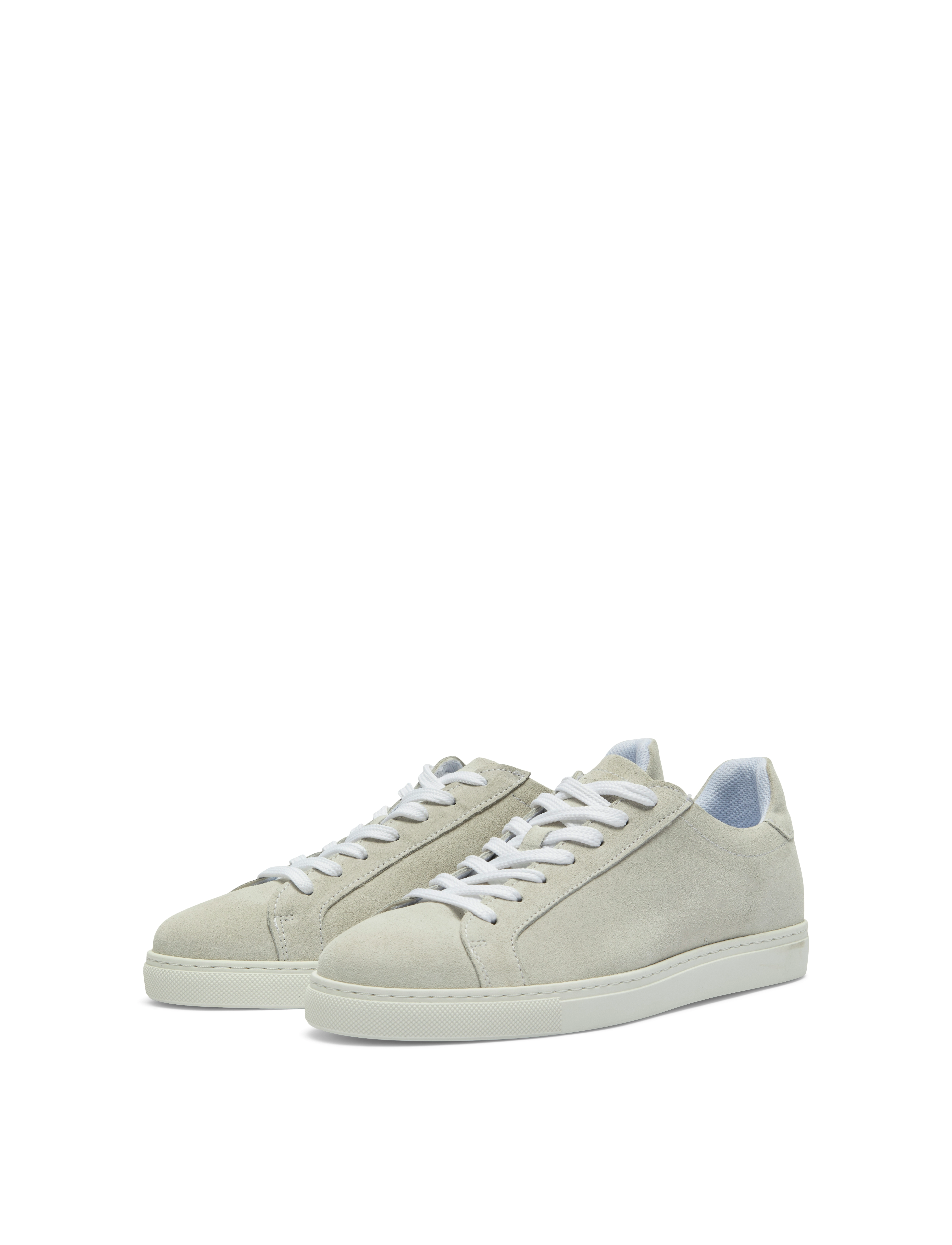 Selected - SLHEVAN SUEDE TRAINER B - herren - white - 3
