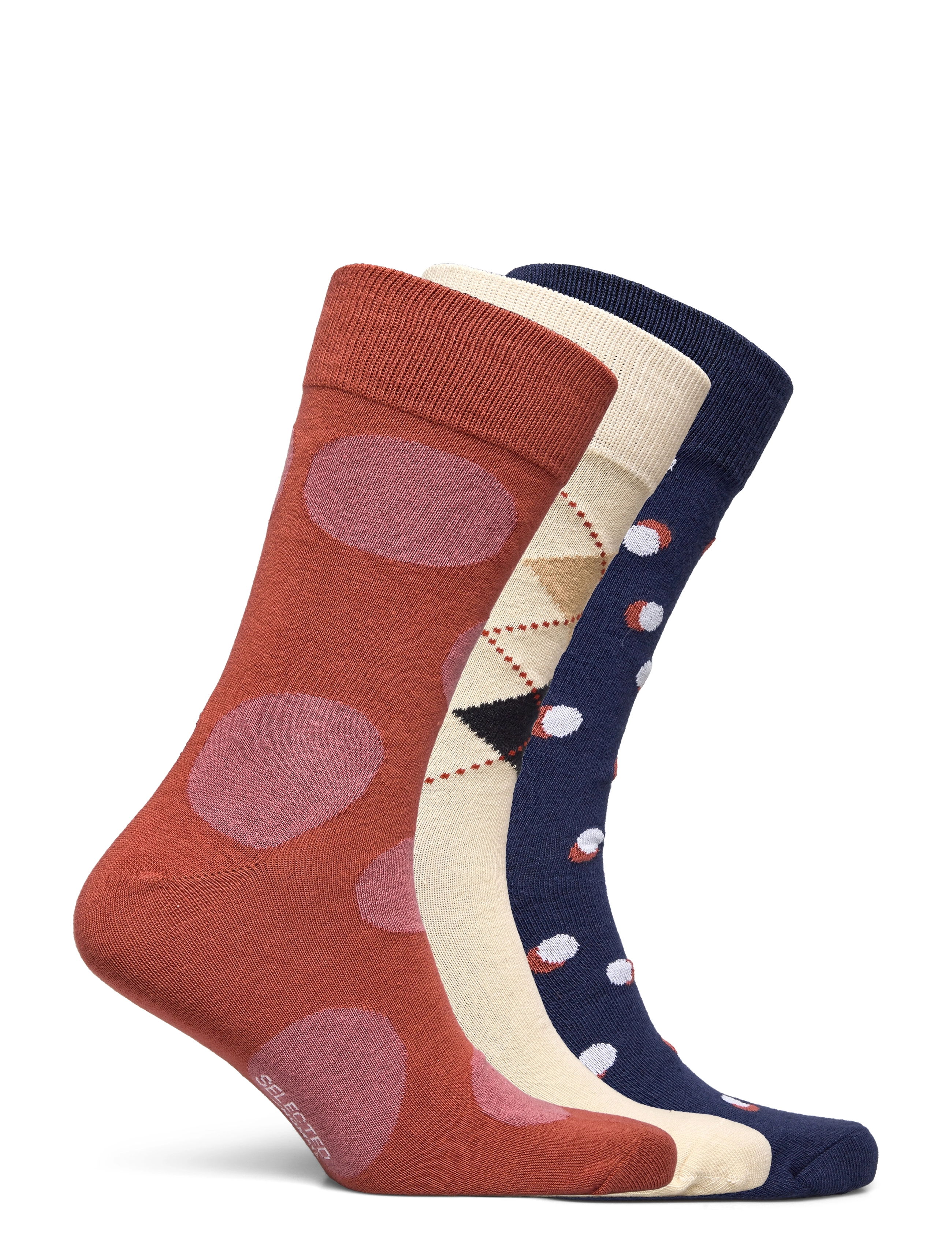 Selected Homme - SLHOWEN 3-PACK SOCK GIFTBOX - oatmeal - 1