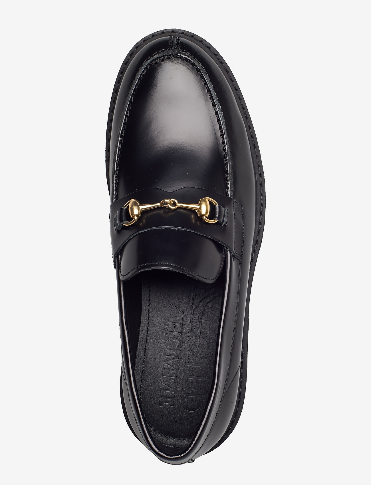 Selected Homme - SLHDANIEL LEATHER HORSEBIT LOAFER B - black - 3