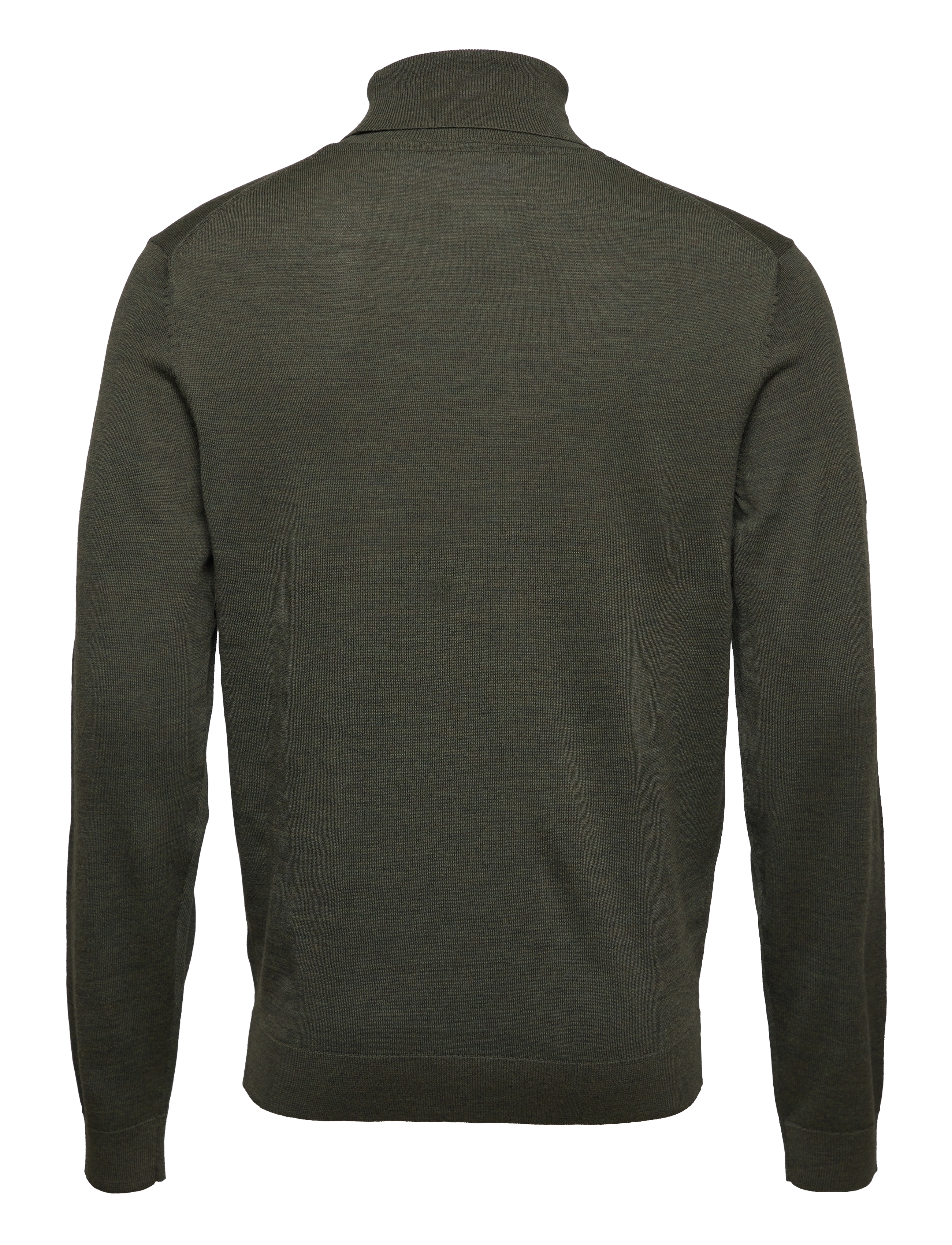 Selected - SLHTOWN MERINO COOLMAX KNIT ROLL B NOOS - forest night - 2